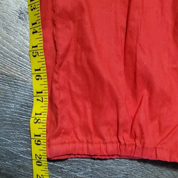 BCBGMaxAzria Red Bermuda Shorts Lightweight Casual - Picture 6 of 11
